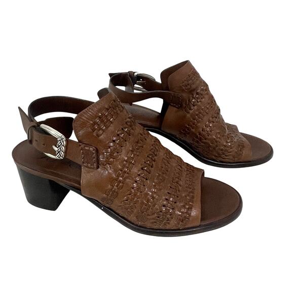 Brighton Twine Mule Sandal 2.5'' Heel – Size 9 – Brown - Picture 1 of 8